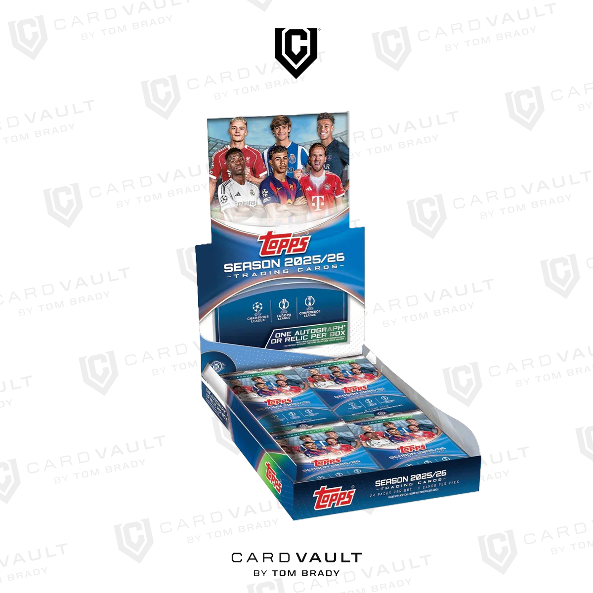 2025/26 Topps UEFA Club Competitions Soccer Hobby Box