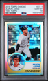 2018 TOPPS CHROME 1983 TOPPS 83T-1 AARON JUDGE PSA 10 7-8