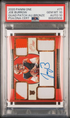 2020 PANINI ONE #71 JOE BURROW QUAD PATCH AU-BRONZE PSA 10 AUTO 10