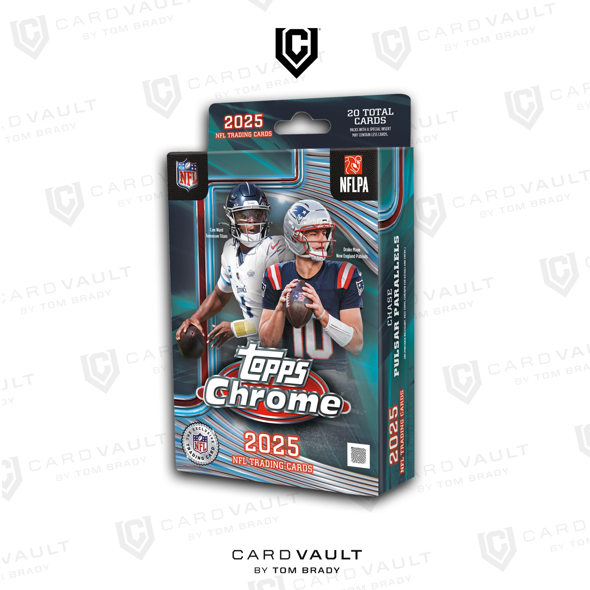 2025 Topps Chrome Football Hanger Box