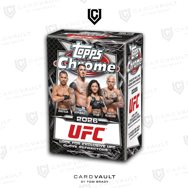 UFC製 モスカート120P 6個 2026 Topps Chrome UFC Blaster Box – CardVault by Tom Brady