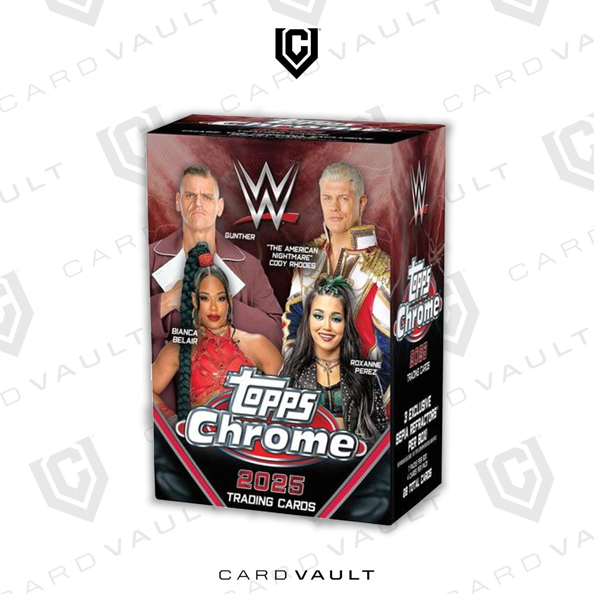 2025 Topps Chrome WWE Blaster