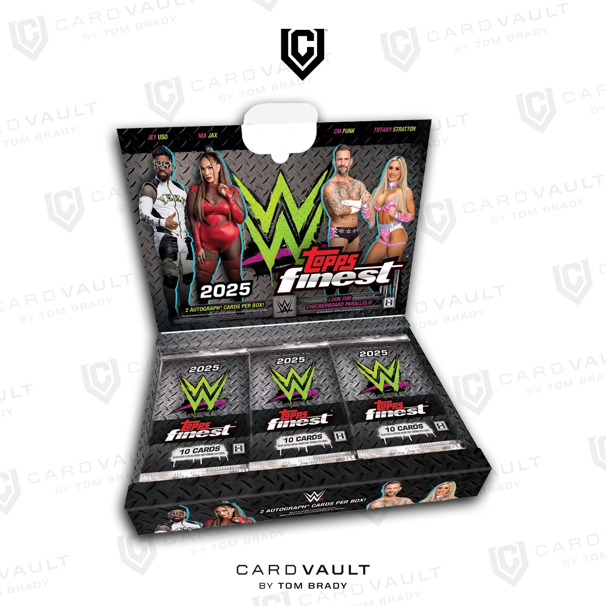 2025 Topps Finest WWE Hobby Box