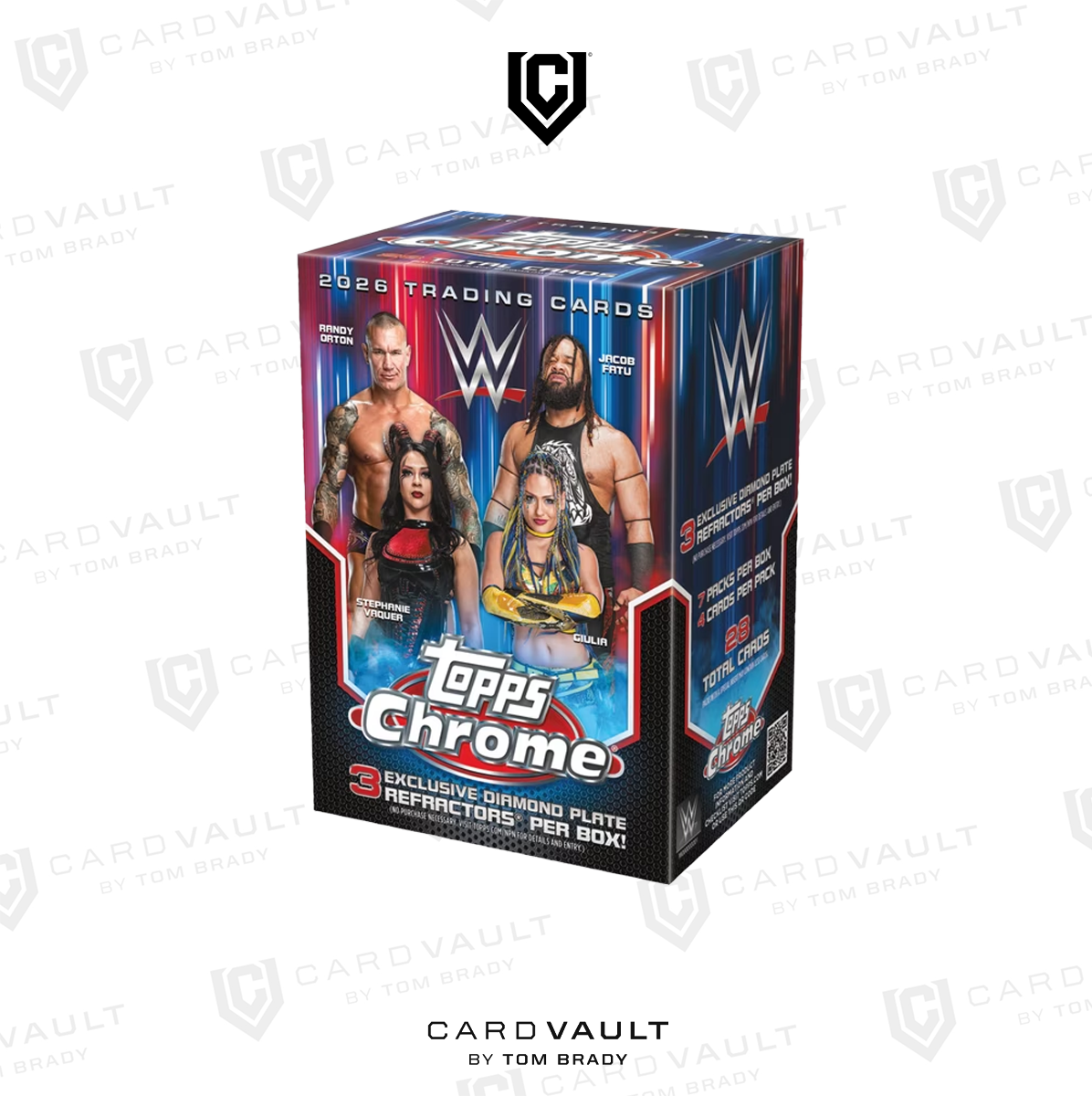 2026 Topps Chrome WWE Blaster