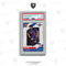 Front view of 2022 DAKA Holocene FC Barcelona Lamine Yamal card, PSA 9 graded, showcasing the player in uniform