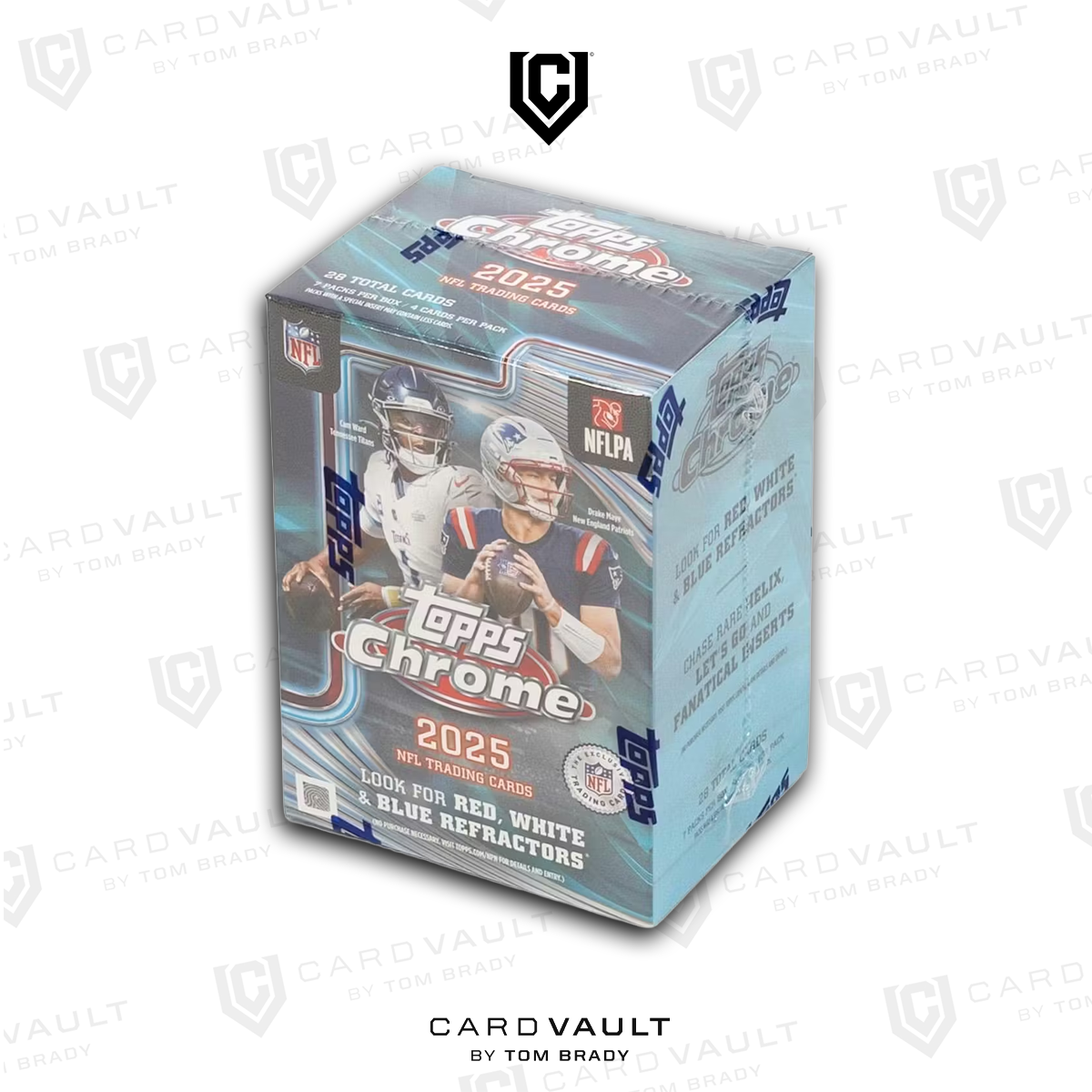 2025 Topps Chrome Football Blaster Box