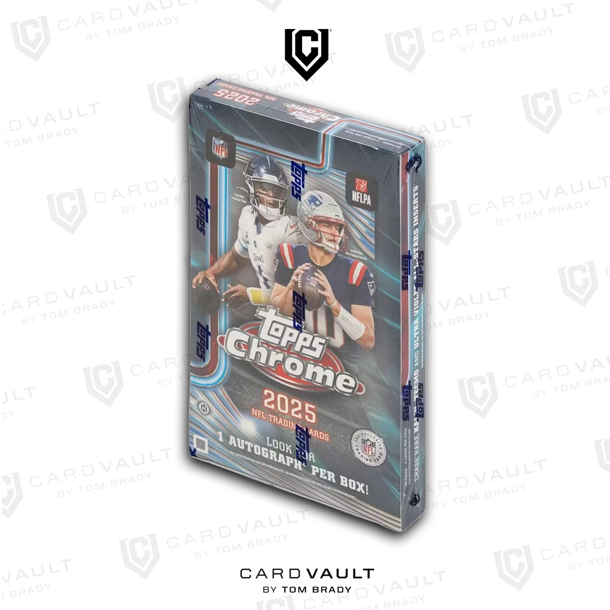 2025 Topps Chrome Football Hobby Box