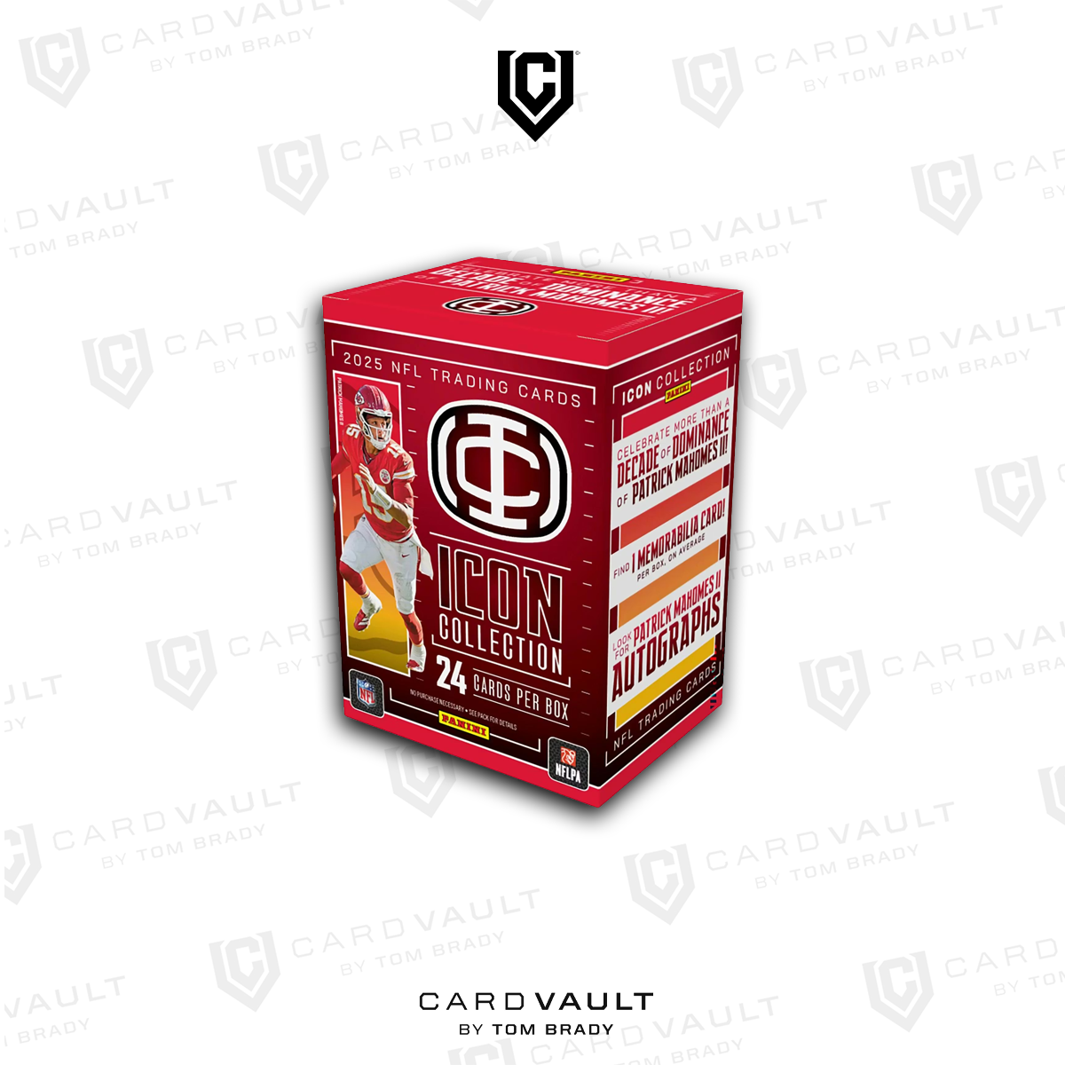 2025 Panini Authentically Mahomes Icon Collection Football Blaster Box