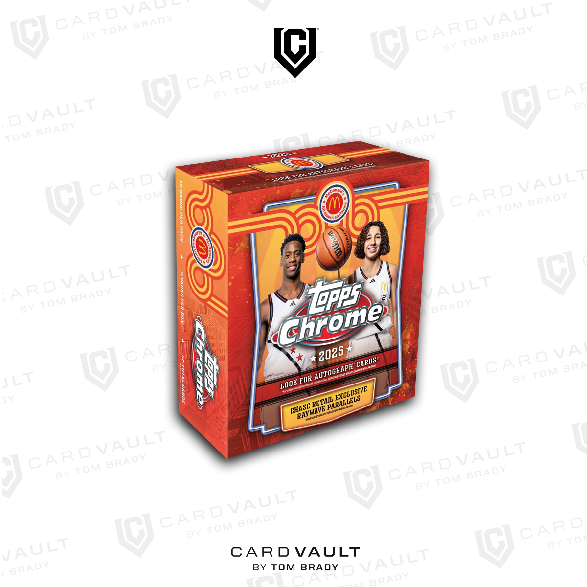 2025 Topps Chrome McDonald's All American Basketball Mega Box