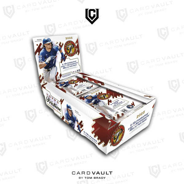 2025 Topps Pristine Baseball Hobby Box – CardVault by Tom Brady