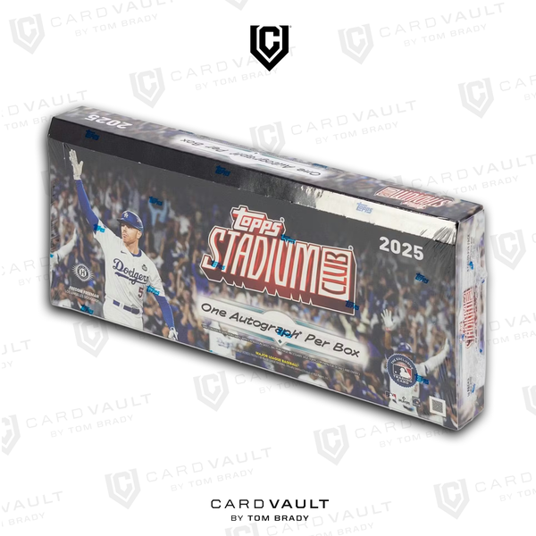 2025 Topps Stadium Club Baseball Hobby Box – CardVault by Tom Brady