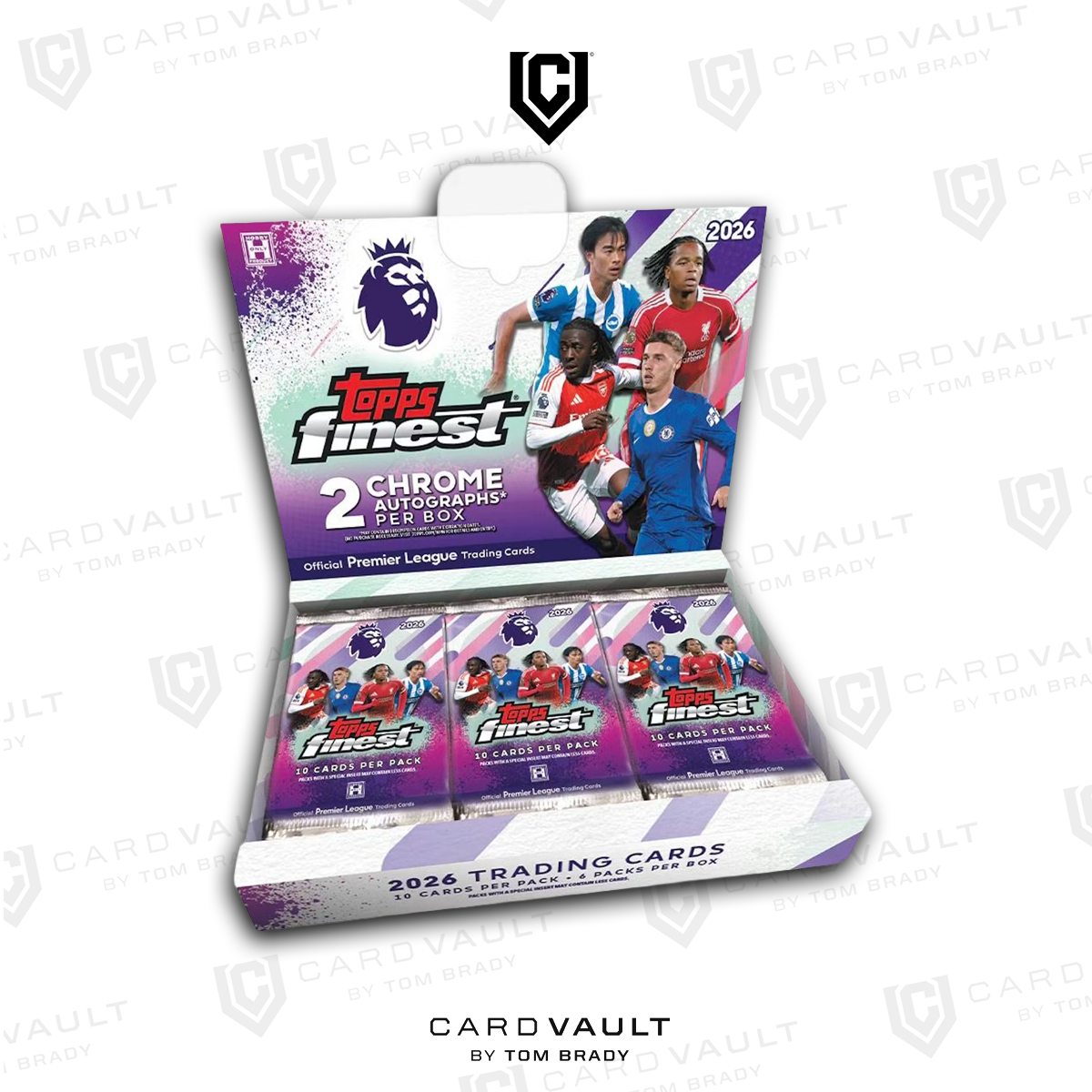 2025-26 Topps Finest Premier League EPL Soccer Hobby Box