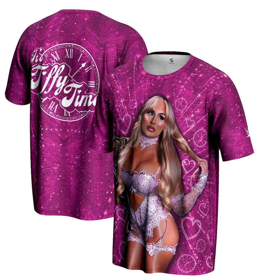 Tiffany Stratton ProSphere Champion T-Shirt Signed Fanatics COA - CardVault by Tom Brady