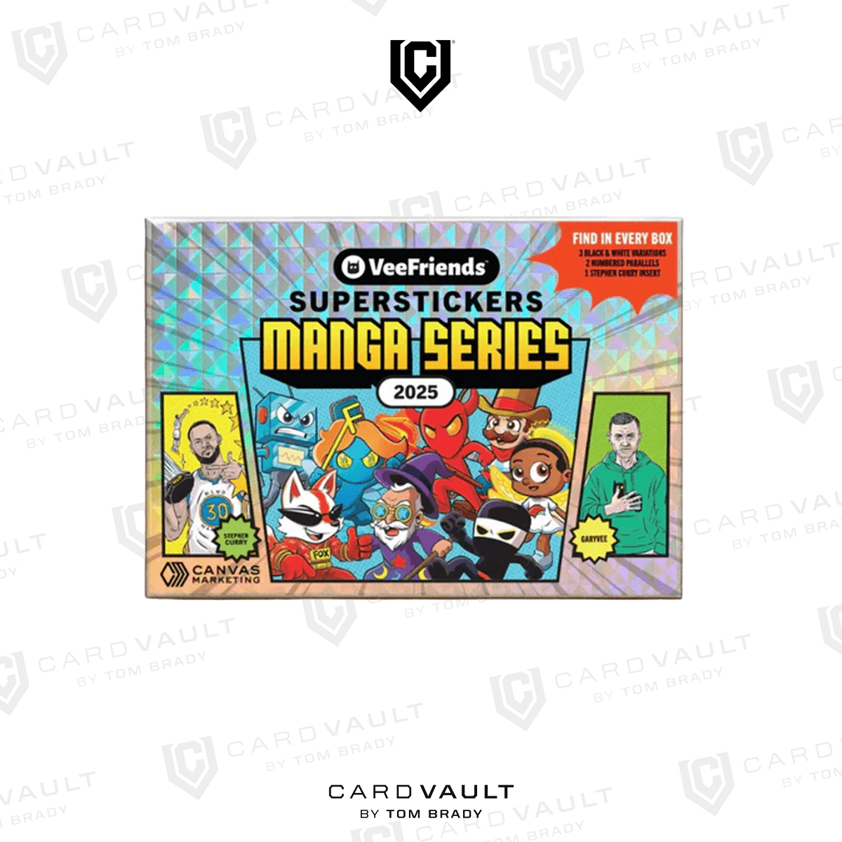 Veefriends Super Stickers: Manga Series 2025 - CardVault by Tom Brady