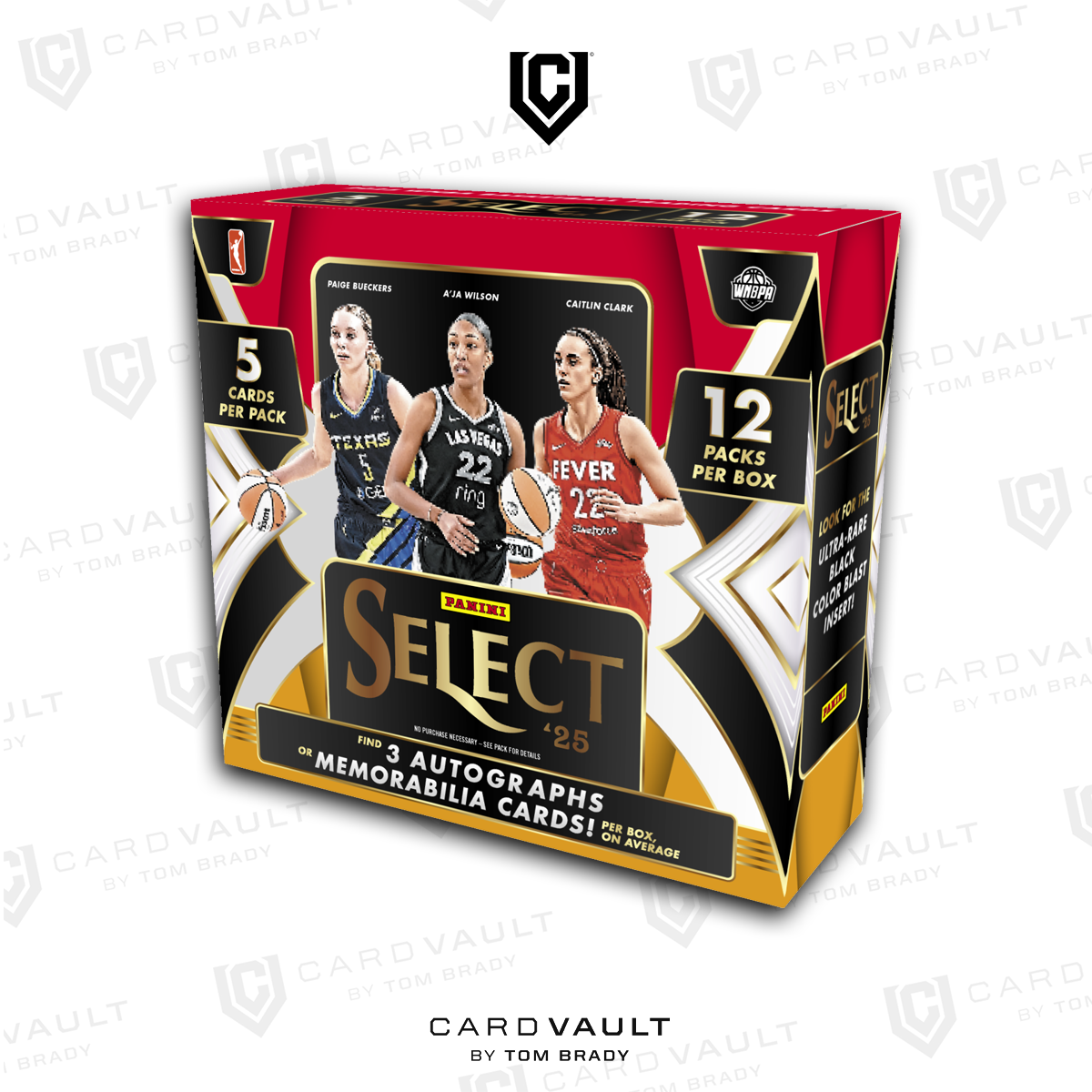 2025-26 Panini Select WNBA Hobby Box