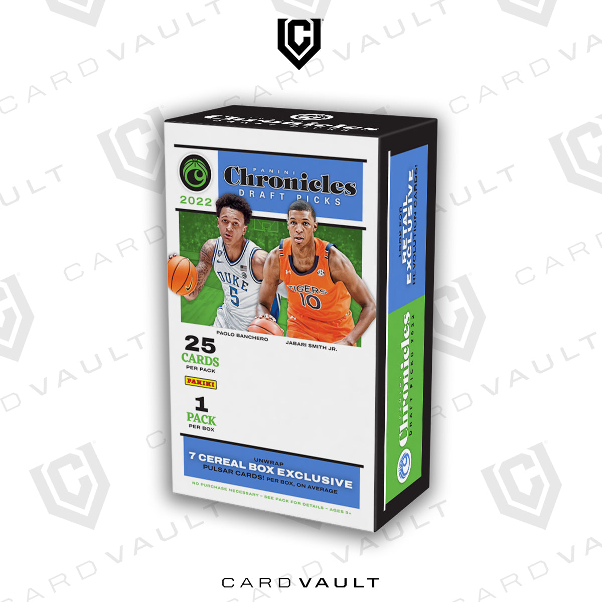 2022 Panini Chronicles Draft Picks Cereal Box